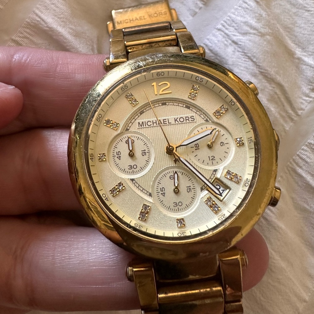 Michael Kors gold watch
